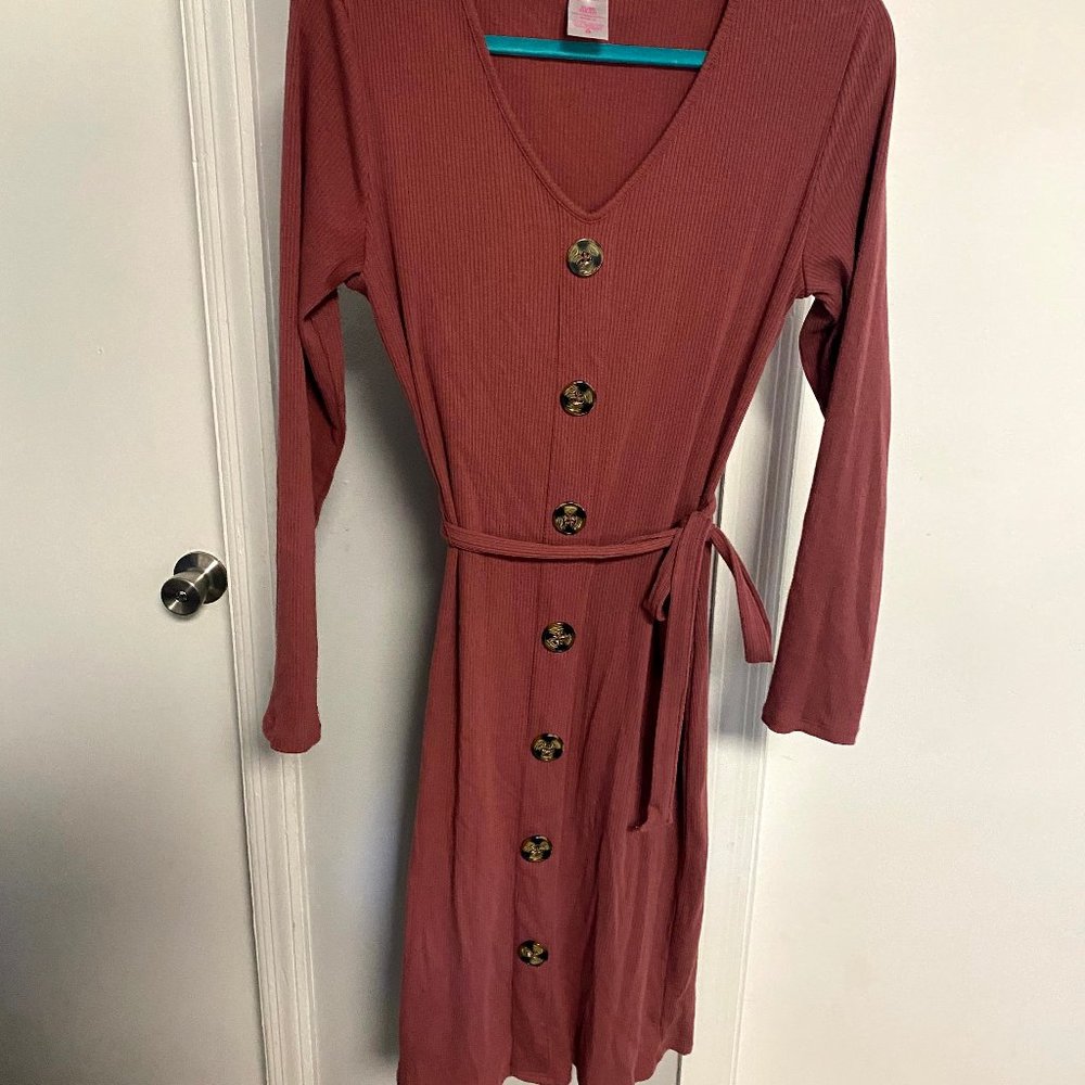 Beautiful Burnt Orange/Rust Dress